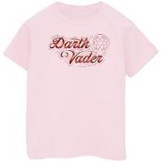 T-shirt enfant Disney Obi-Wan Kenobi Darth Vader Ribbon Font