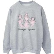 Sweat-shirt Disney Princesses Stronger Together