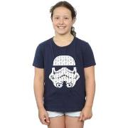 T-shirt enfant Disney Christmas Stormtrooper Helmet