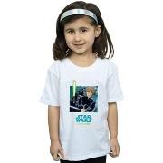T-shirt enfant Disney Vader And Luke Anime