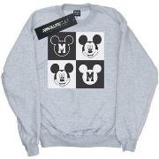 Sweat-shirt Disney Mickey Mouse Smiling Squares
