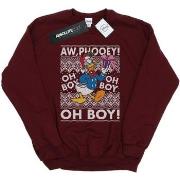 Sweat-shirt Disney Donald Duck Christmas Fair Isle