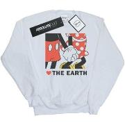 Sweat-shirt Disney Heart The Earth