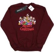 Sweat-shirt Disney Mickey Mouse And Friends Christmas