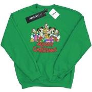 Sweat-shirt Disney Mickey Mouse And Friends Christmas