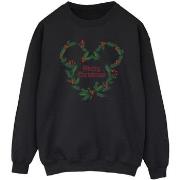 Sweat-shirt Disney Merry Holly