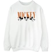Sweat-shirt Disney Mickey Mouse Faces