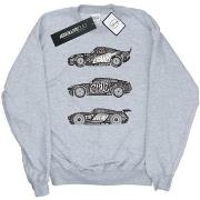 Sweat-shirt Disney Cars Text Racers