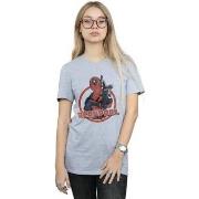 T-shirt Marvel Deadpool Gun Finger