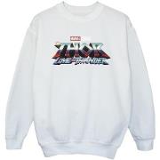 Sweat-shirt enfant Marvel Thor Love And Thunder Logo