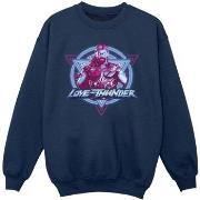 Sweat-shirt enfant Marvel Thor Love And Thunder Neon Badge