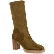 Boots Miss Elastic Miss el. Boots cuir velours