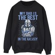 Sweat-shirt Disney Mandalorian Best Dad