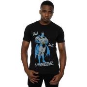 T-shirt Dc Comics Tall Dark And Handsome