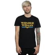 T-shirt Dc Comics Wonder Woman Crackle Logo