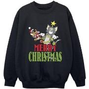 Sweat-shirt enfant Dessins Animés Merry Christmas Baubles