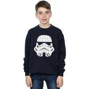 Sweat-shirt enfant Disney Christmas Stormtrooper Helmet