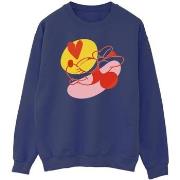 Sweat-shirt Disney Minnie Mouse Tongue Heart