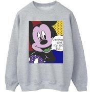 Sweat-shirt Disney Mickey Mouse Oh Minnie Pop Art