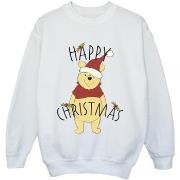 Sweat-shirt enfant Disney Winnie The Pooh Happy Christmas Holly