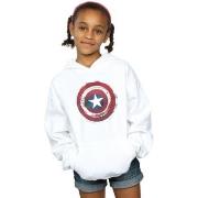 Sweat-shirt enfant Marvel Captain America Splatter Shield