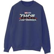 Sweat-shirt Marvel Thor Love And Thunder Logo