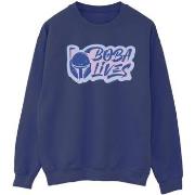 Sweat-shirt Disney The Book Of Boba Fett Lives Pocket