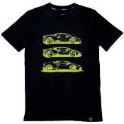 T-shirt Automobili Lamborghini T-shirt 72XBH009 noir