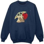 Sweat-shirt enfant Disney The Mandalorian The Kids With Heart