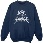 Sweat-shirt enfant Disney Love Is Savage