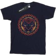 T-shirt enfant Marvel Black Panther Tribal Panther Icon