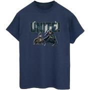 T-shirt Dc Comics DC League Of Super-Pets Unite Pair