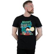 T-shirt Dc Comics Super Friends Merry X-RayMas