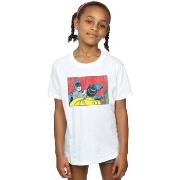 T-shirt enfant Dc Comics Batman Robin Slap