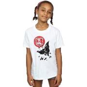 T-shirt enfant Dc Comics Justice League Movie Batman Moon Leap