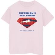 T-shirt Dc Comics DC League Of Super-Pets Superman's Best Friend