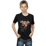 T-shirt enfant Dc Comics Batman Arkham Knight Halloween Logo Art