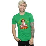 T-shirt Elf Buddy Smiling