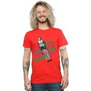 T-shirt Elf Santa's Coming