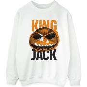 Sweat-shirt Disney The Nightmare Before Christmas King Jack