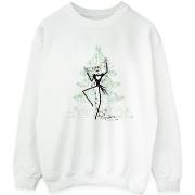 Sweat-shirt Disney The Nightmare Before Christmas Tree Green