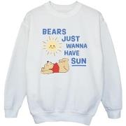 Sweat-shirt enfant Disney Winnie The Pooh Bears Just Wanna Have Sun
