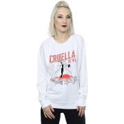 Sweat-shirt Disney Cruella De Vil Dalmatians