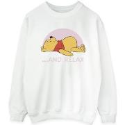 Sweat-shirt Disney Winnie The Pooh Relax