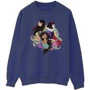 Sweat-shirt Disney Princess Mulan Jasmine Snow White