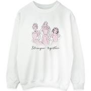 Sweat-shirt Disney Princesses Stronger Together