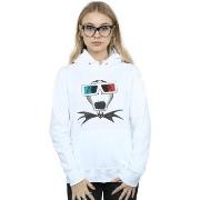 Sweat-shirt Disney Nightmare Before Christmas Jack Skellington 3D Glas...