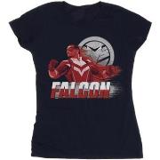 T-shirt Marvel The Falcon And The Winter Soldier Falcon Red Fury