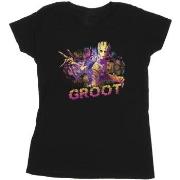 T-shirt Marvel Guardians Of The Galaxy Abstract Groot