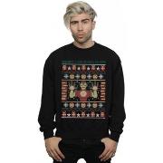 Sweat-shirt Marvel Iron Man Get Your Jingle On Fair Isle